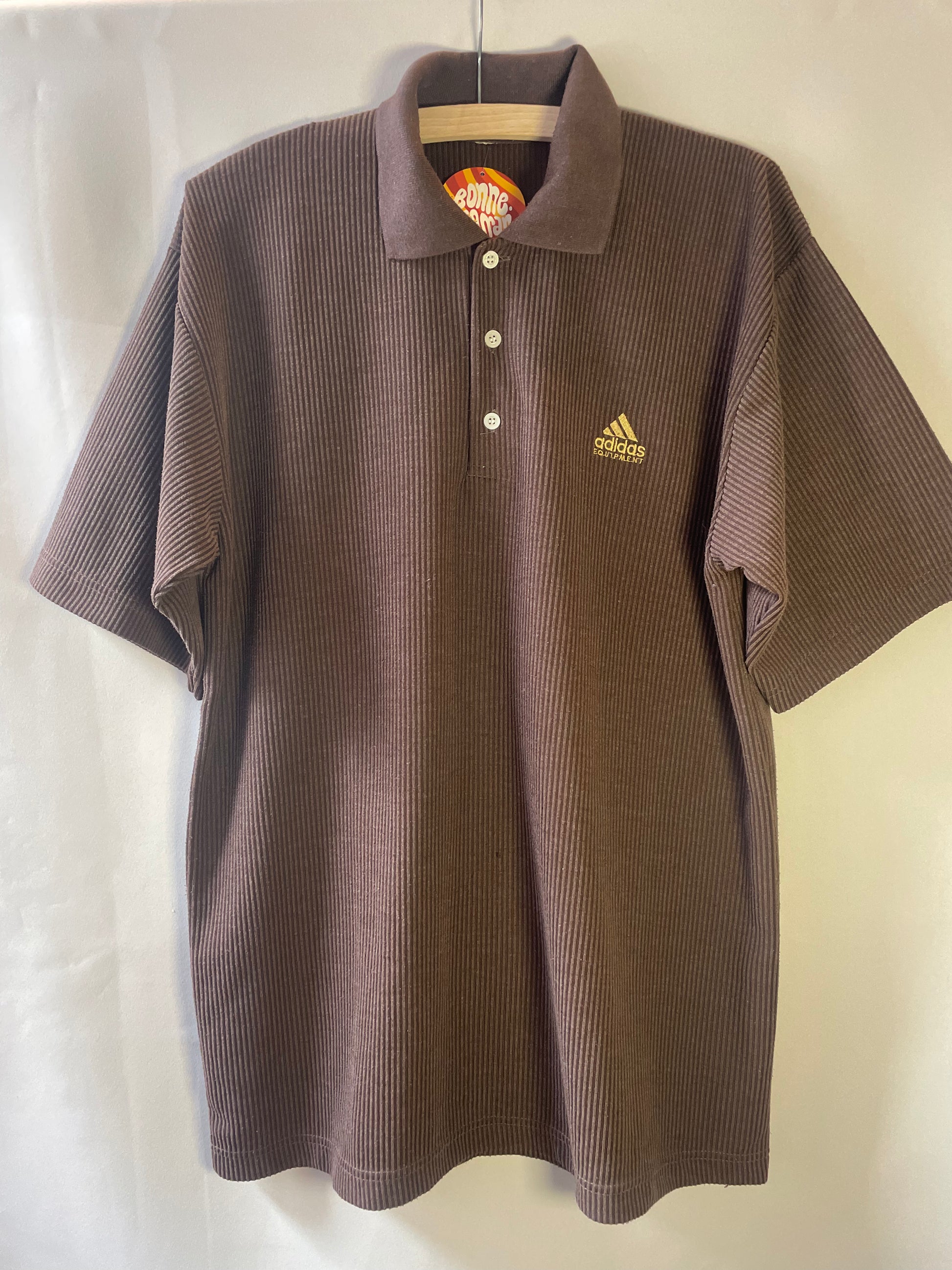 Polo ligné Adidas XL