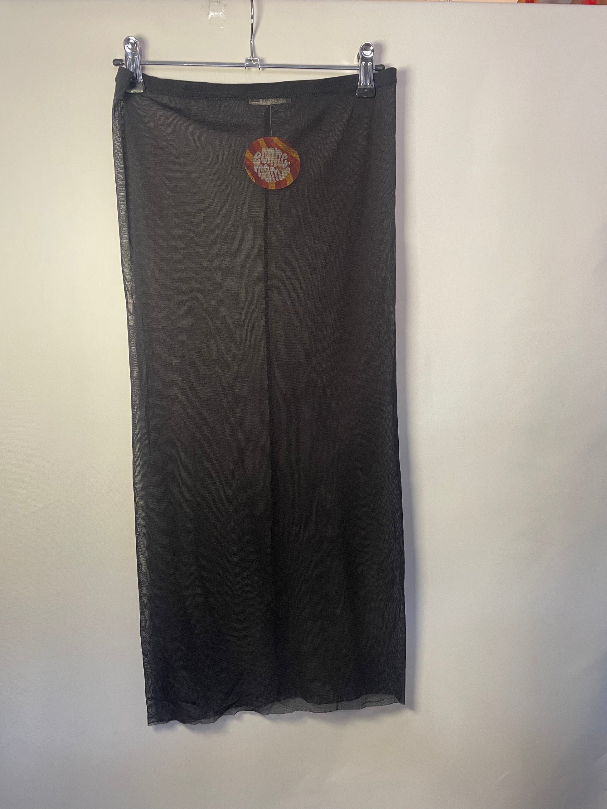 Jupe mesh transparente M