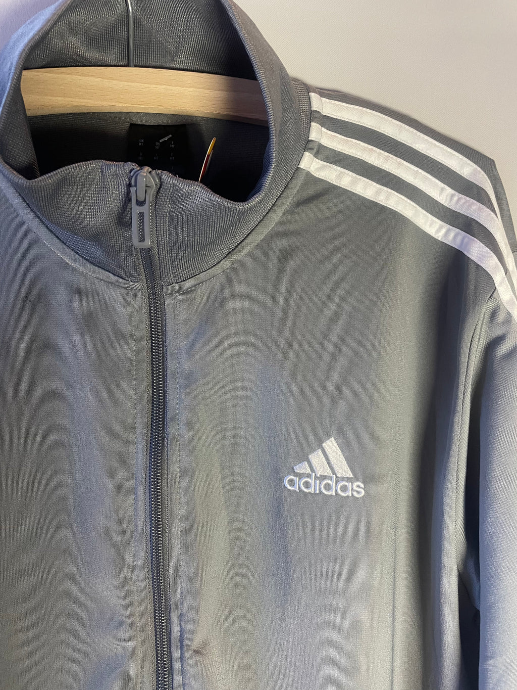 Zip-up Adidas gris XL