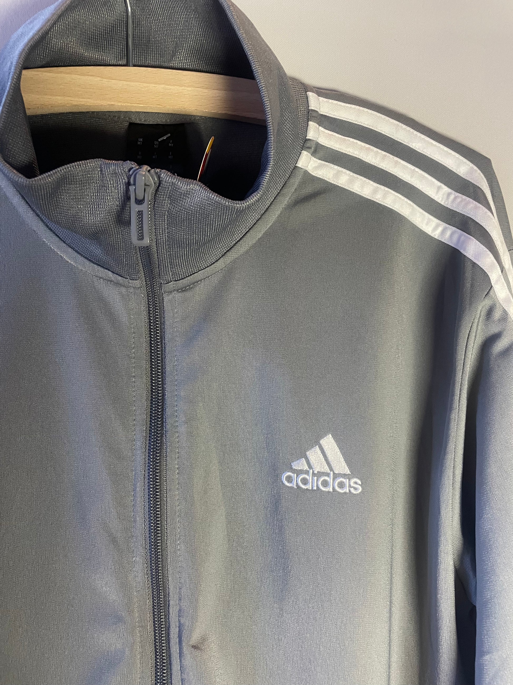 Zip-up Adidas gris XL