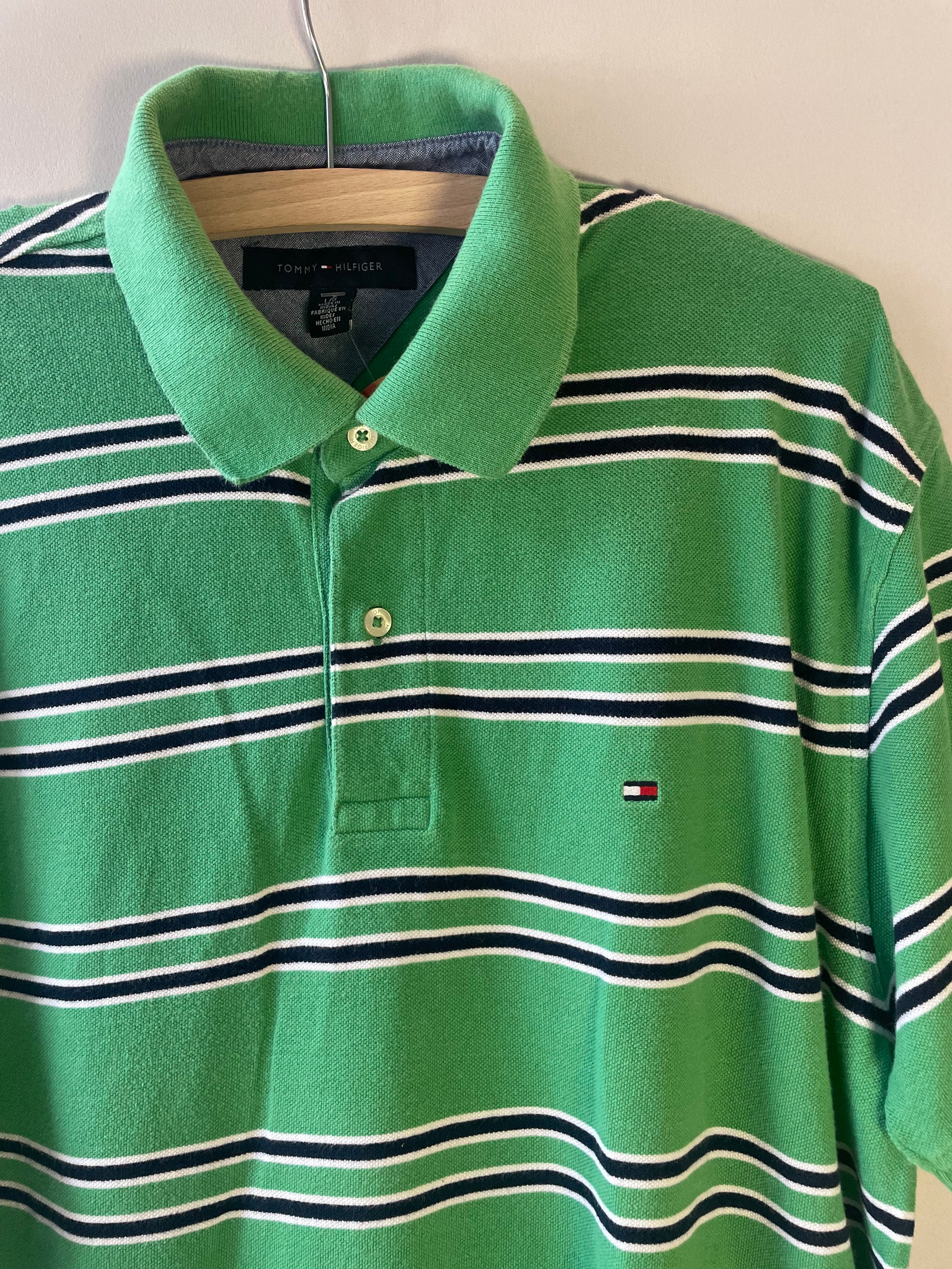 Polo Tommy Hilfiger vert L
