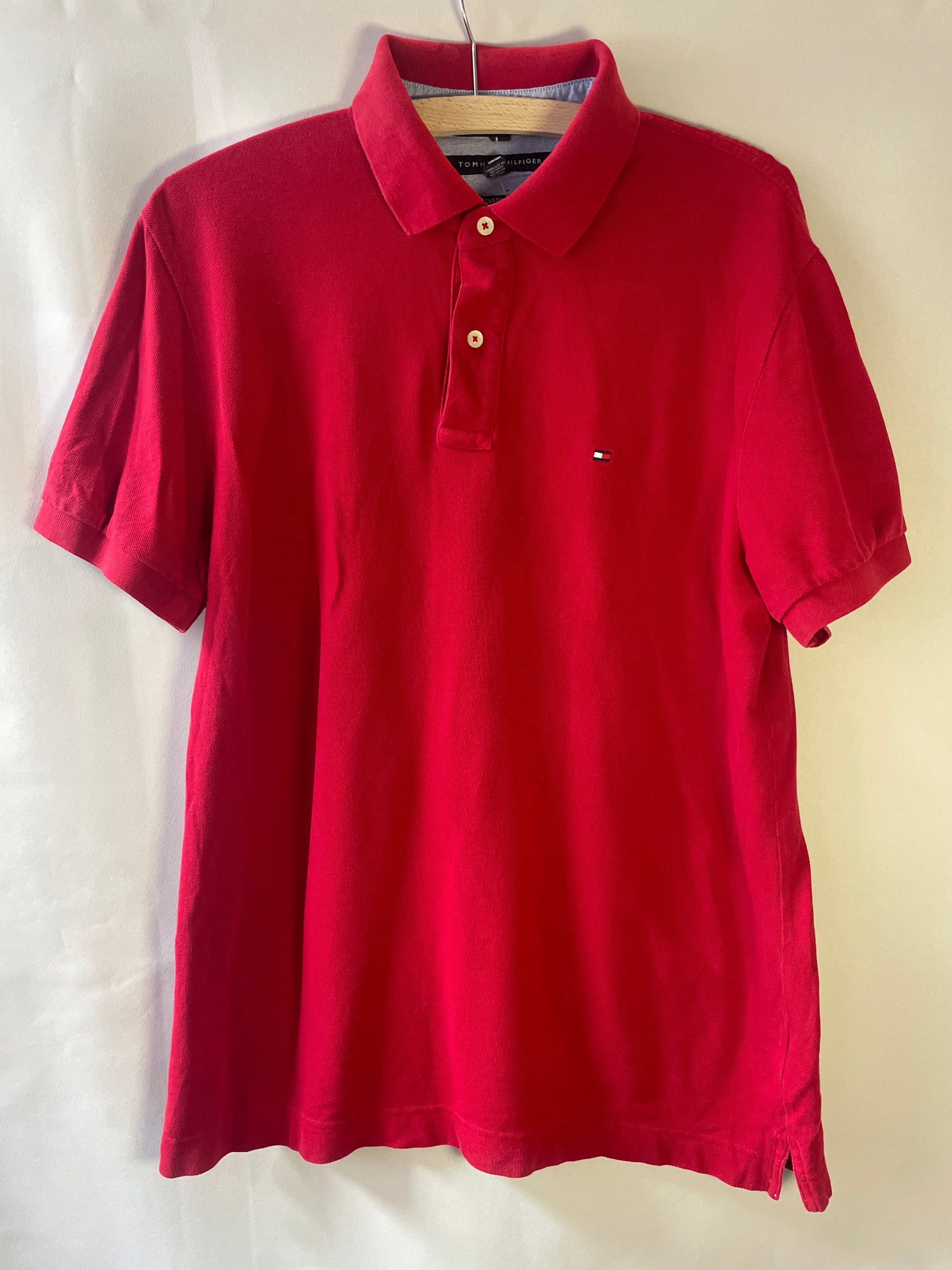 Polo Tommy Hilfiger rouge L