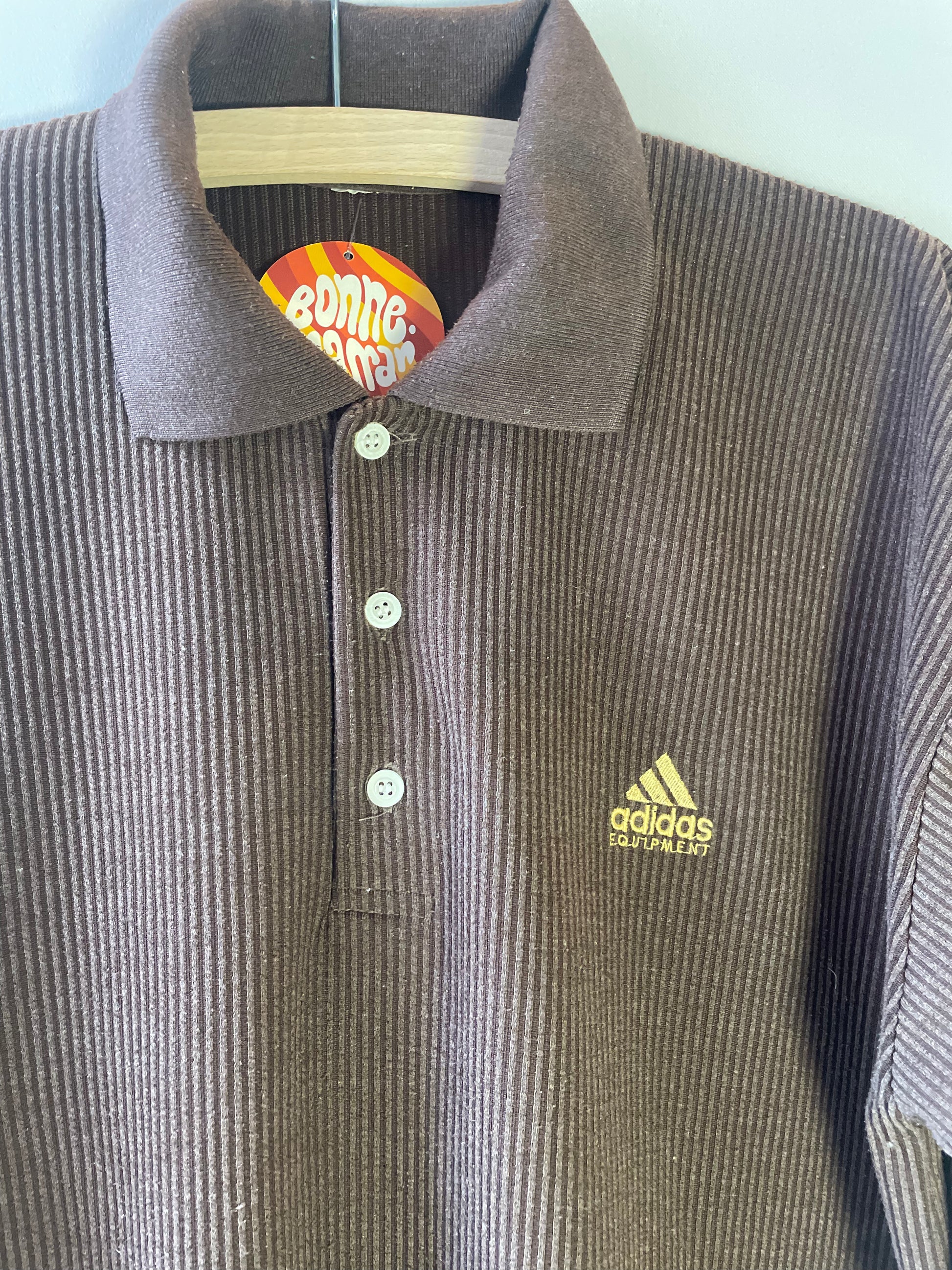 Polo ligné Adidas XL