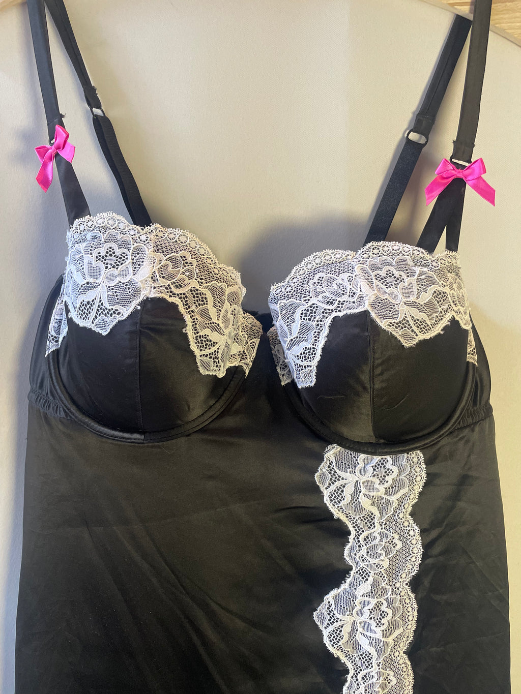 Nuisette noire et blanche L