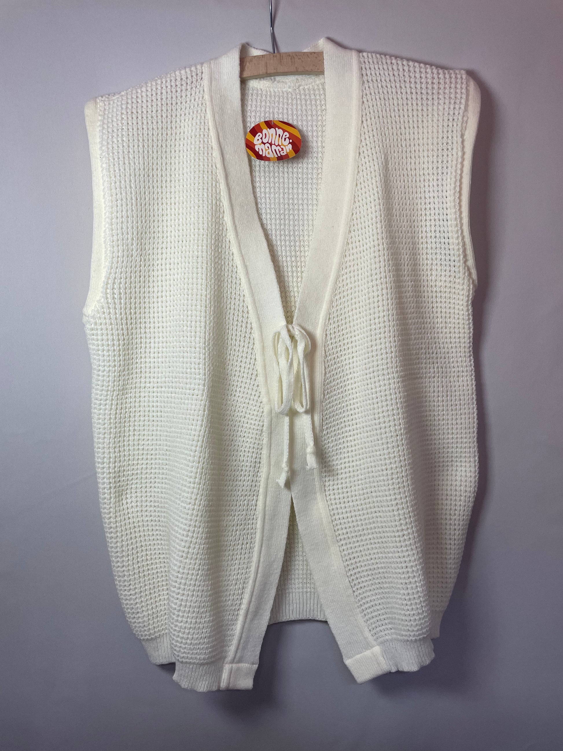 Gilet sans manches noeud L