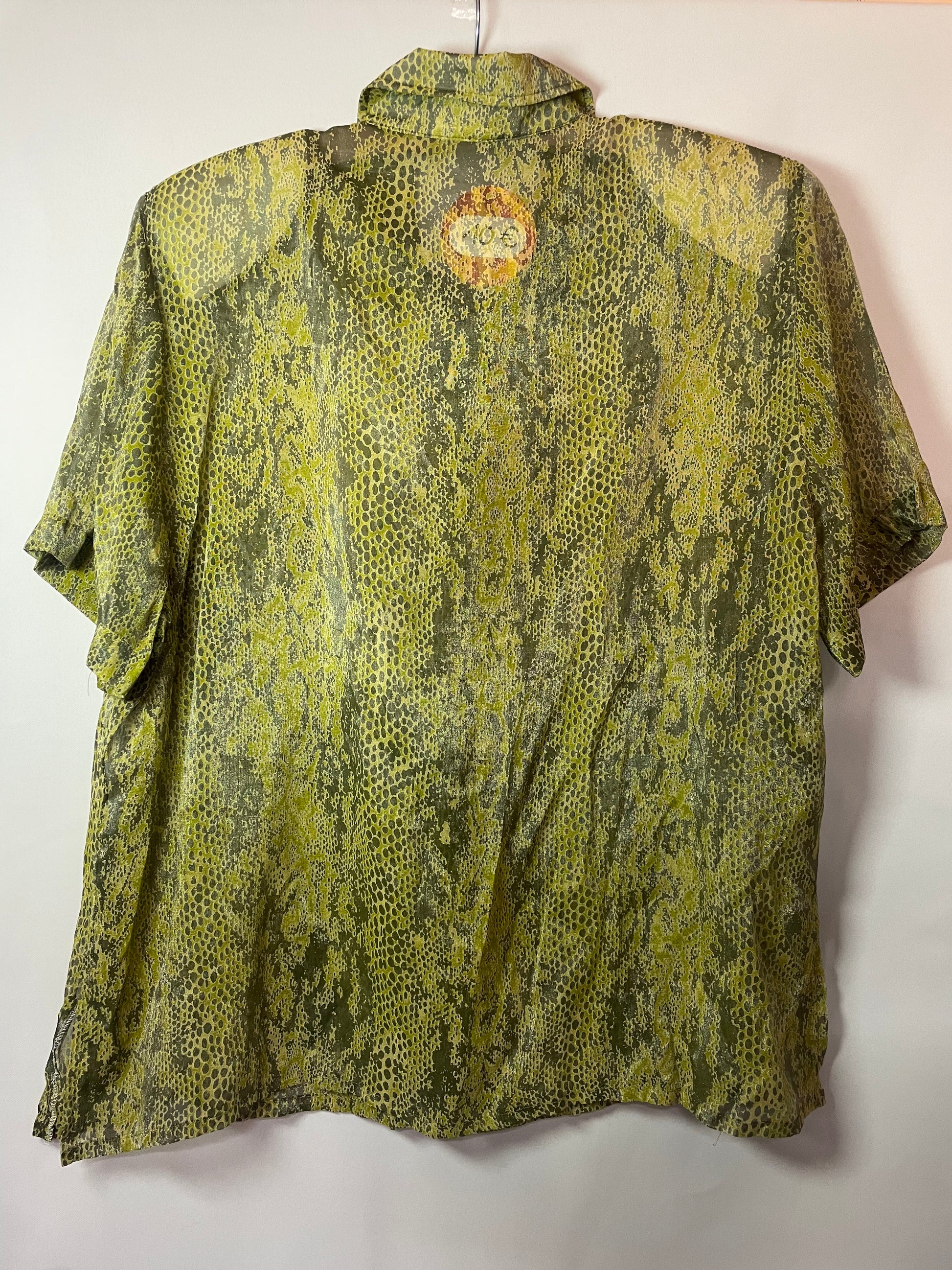 Chemisier serpent mesh XL