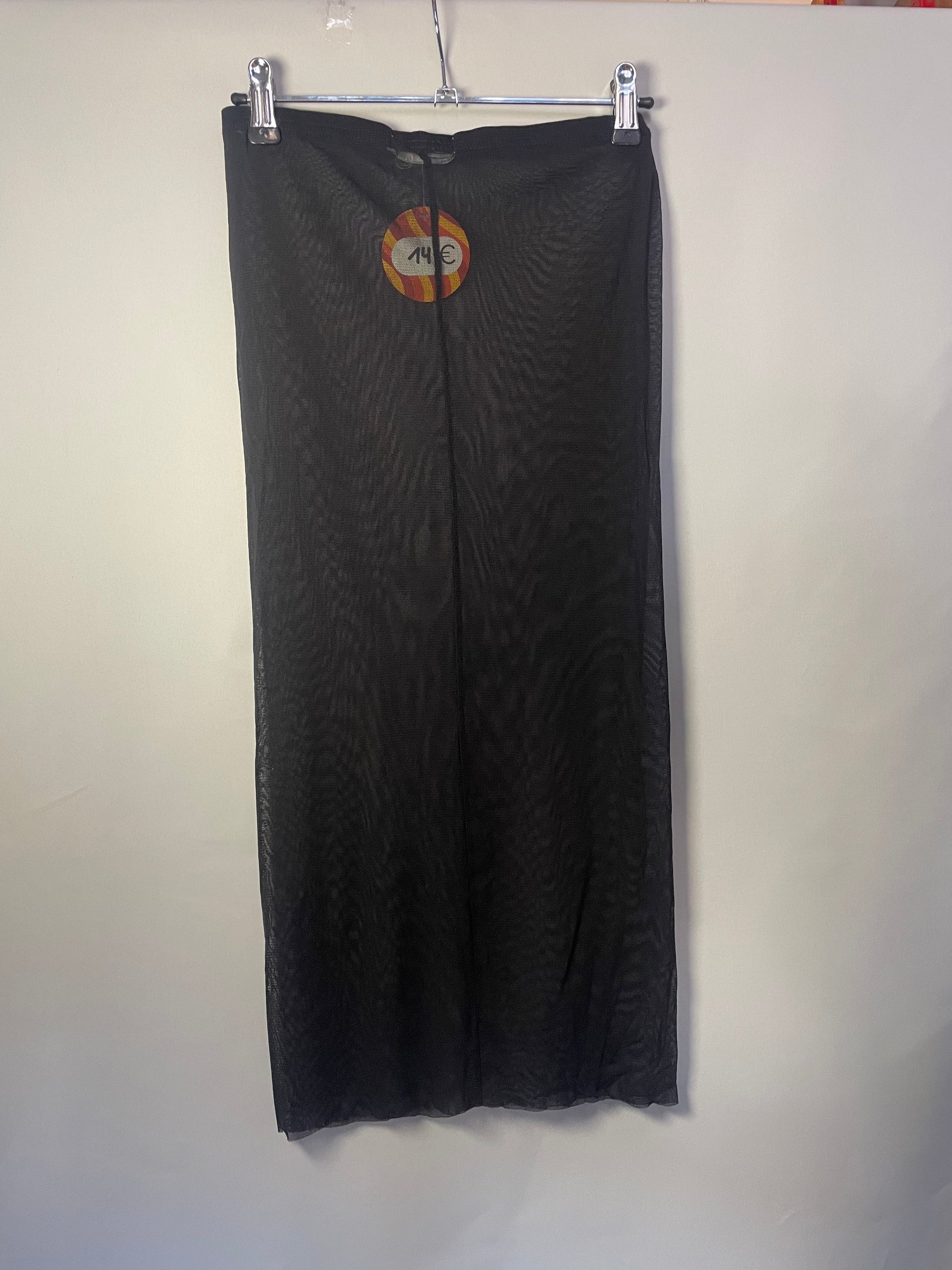 Jupe mesh transparente M