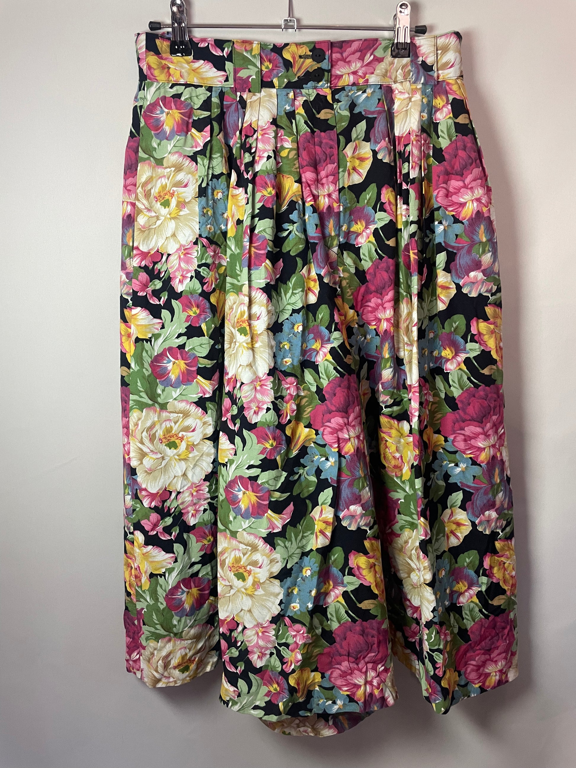 Jupe-culotte fleurs L