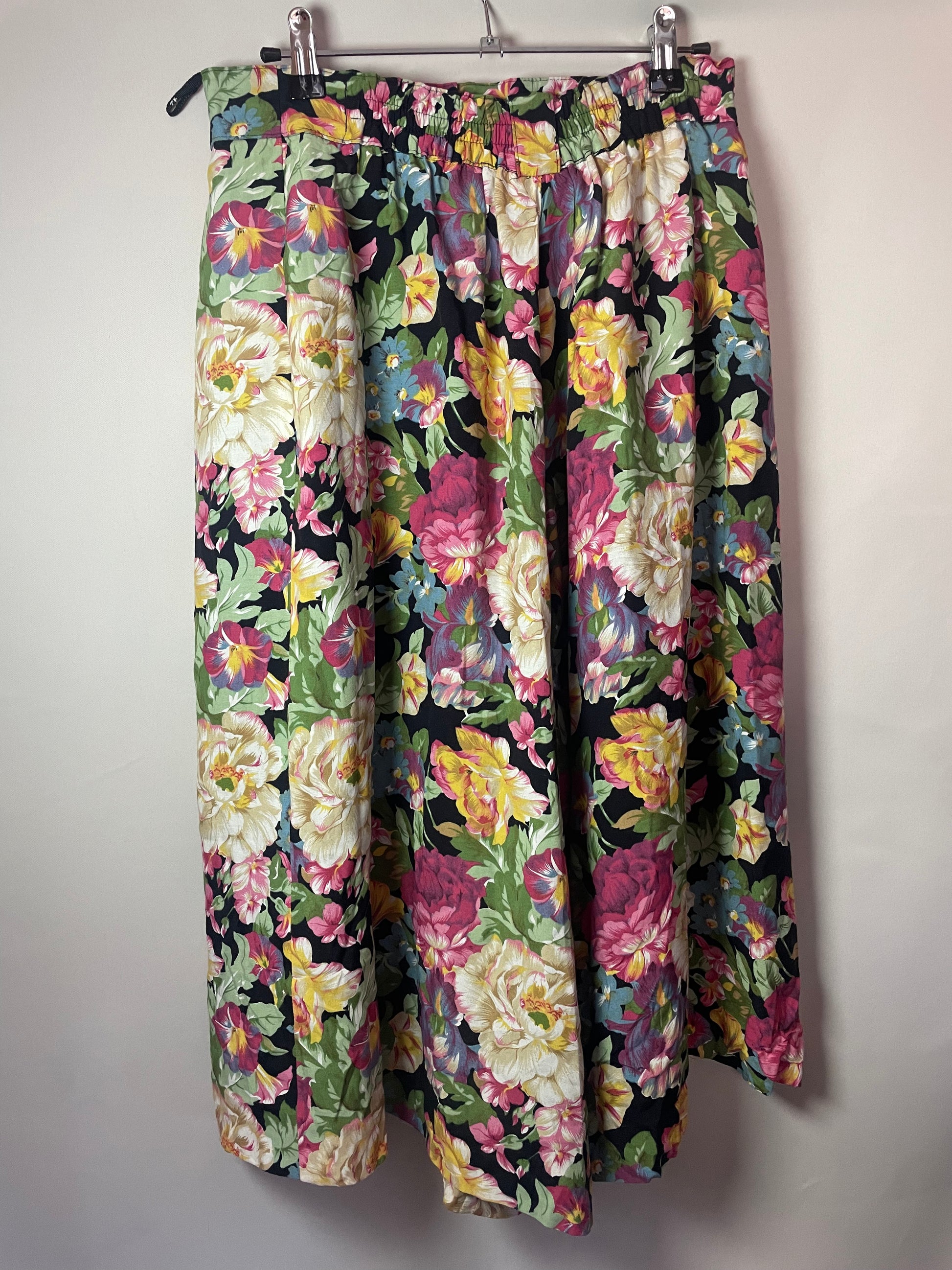 Jupe-culotte fleurs L