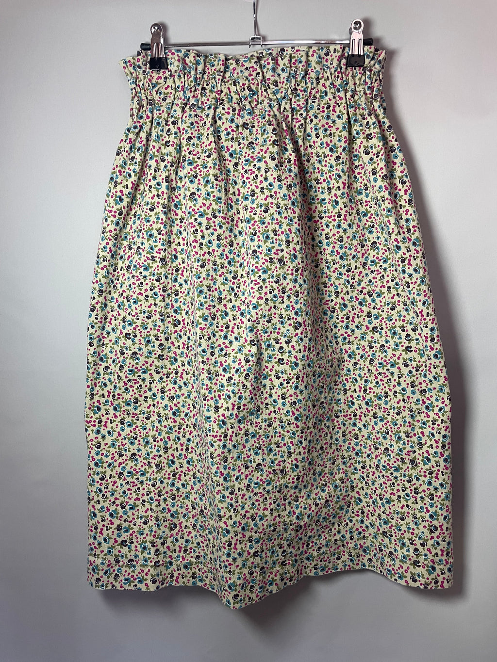 Jupe en jeans à fleurs S