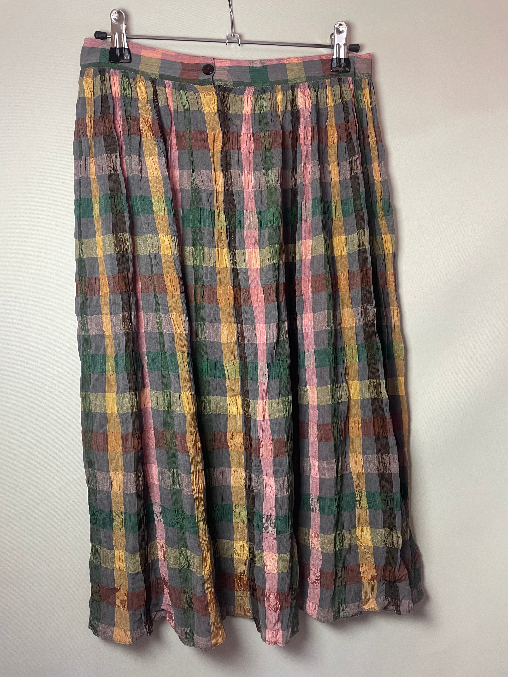 Jupe carreaux transparente XS