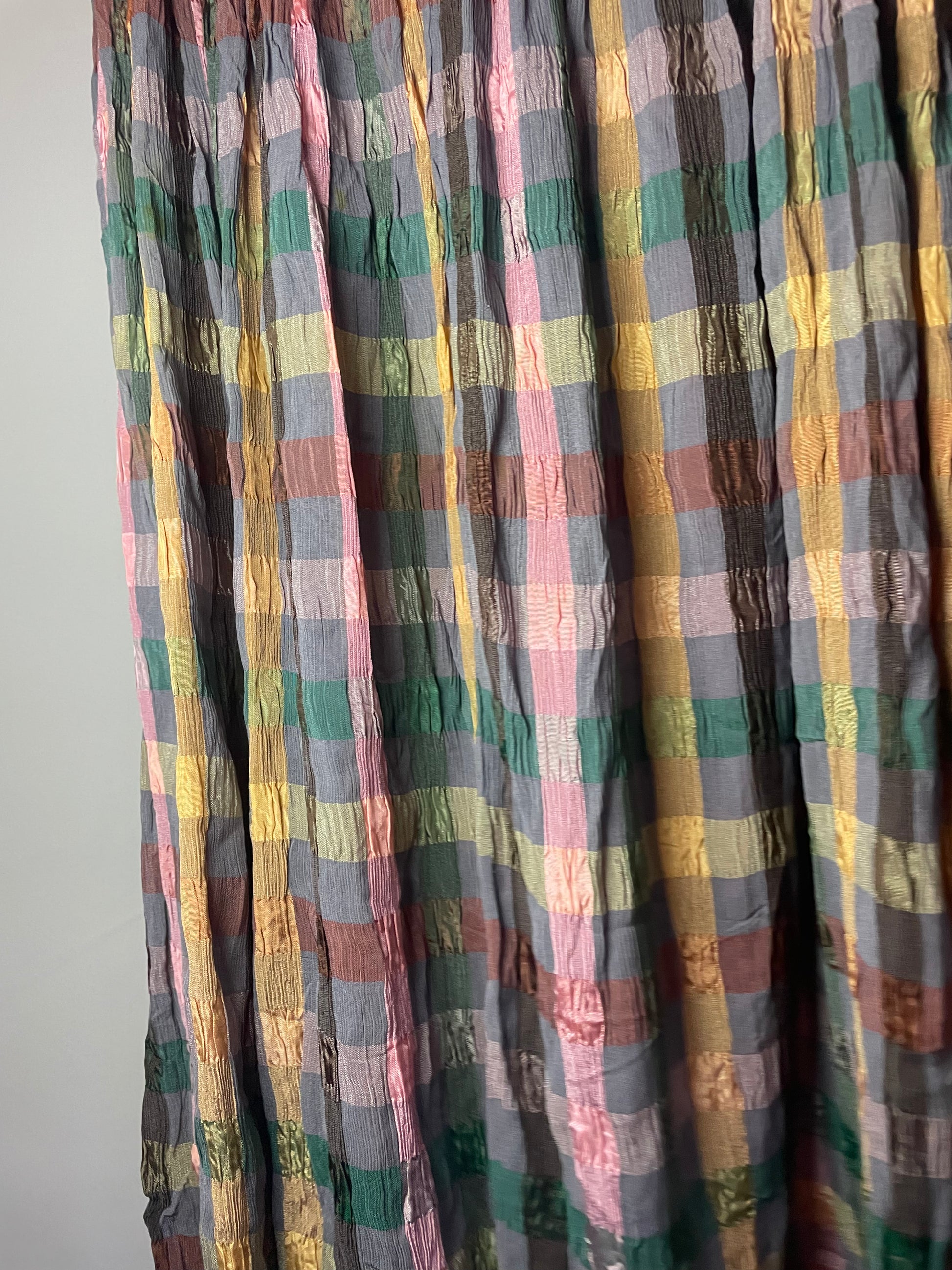 Jupe carreaux transparente XS