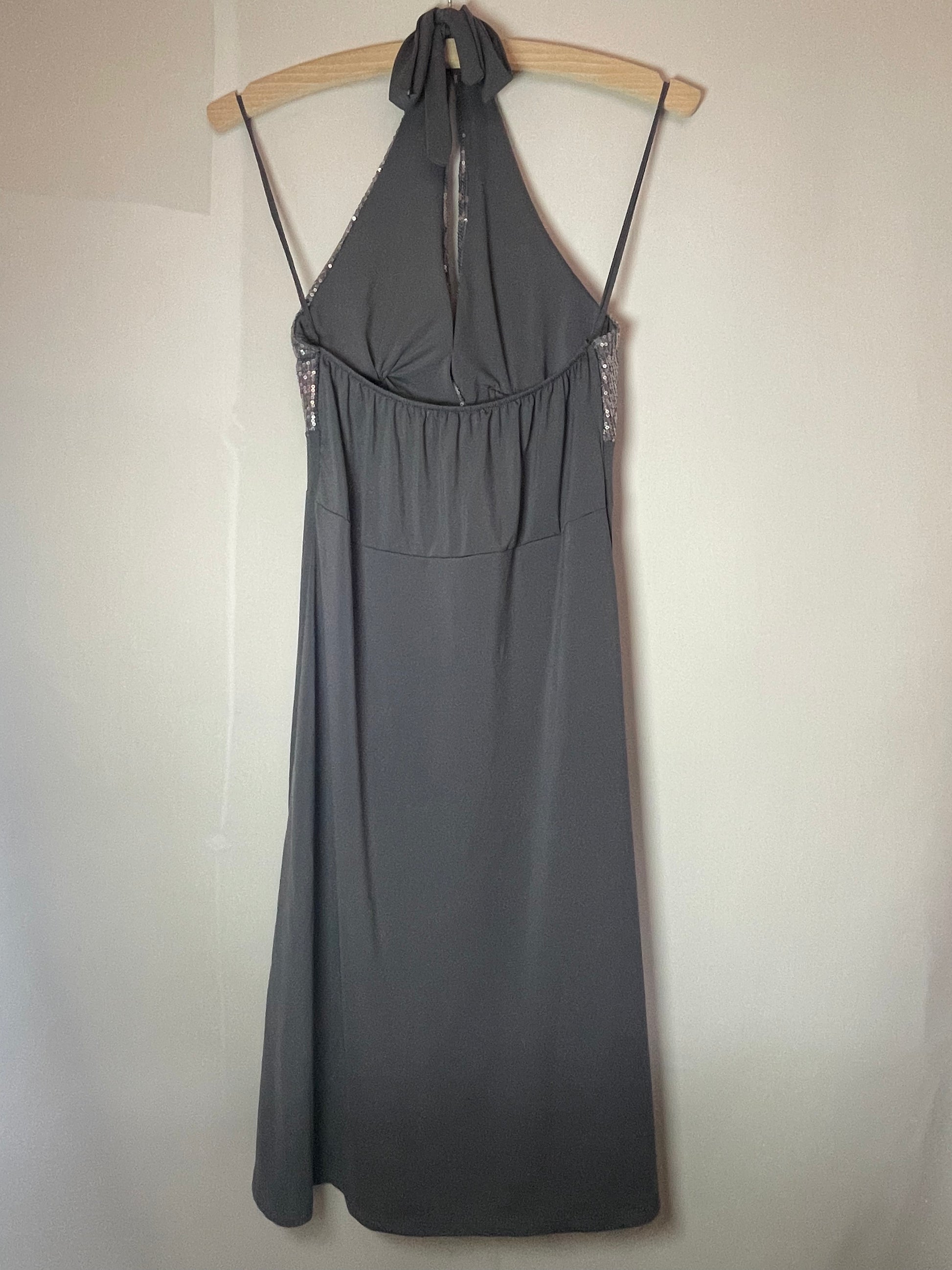 Robe sequins dos nus S