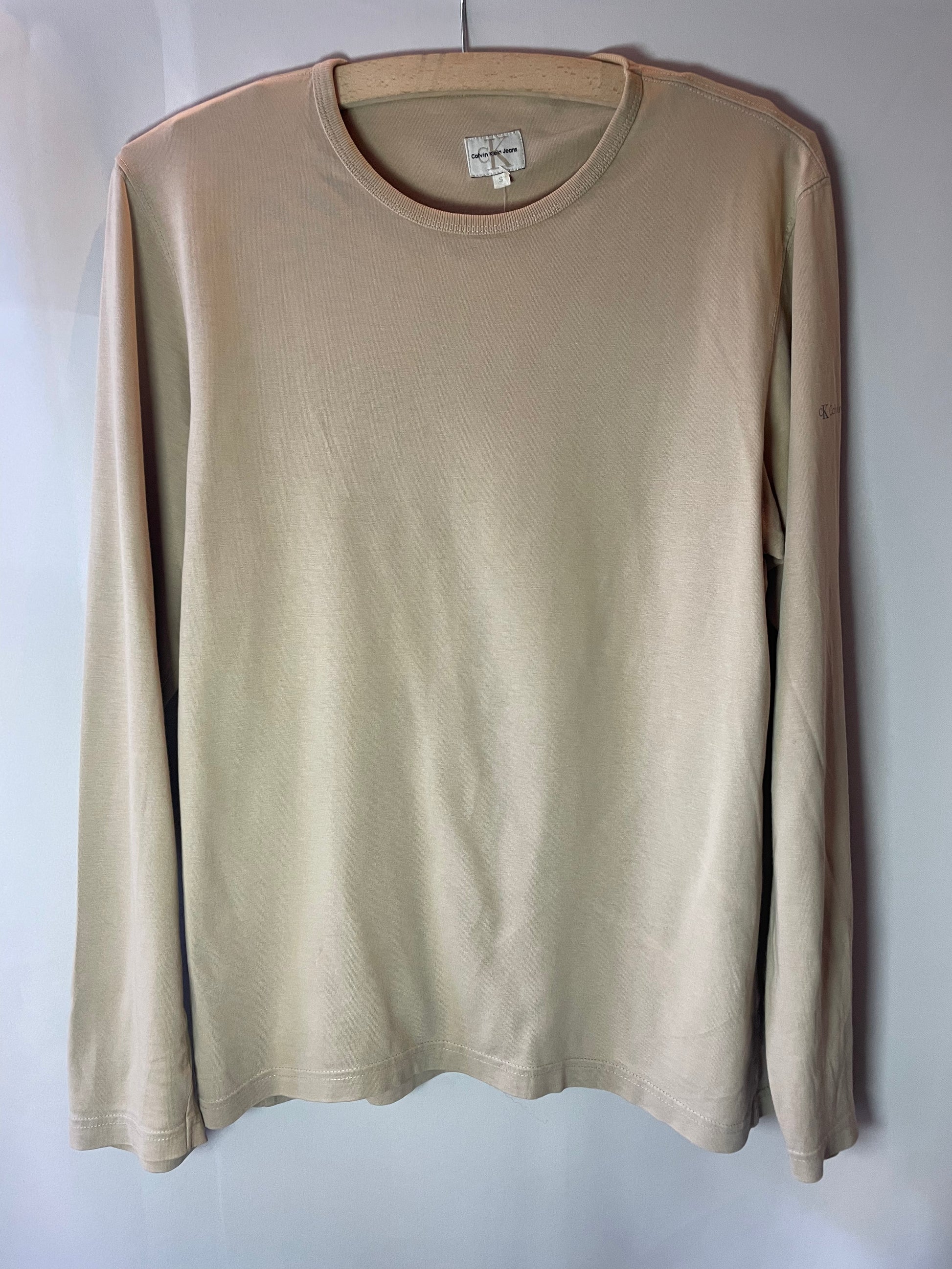 T-shirt Calvin Klein beige S