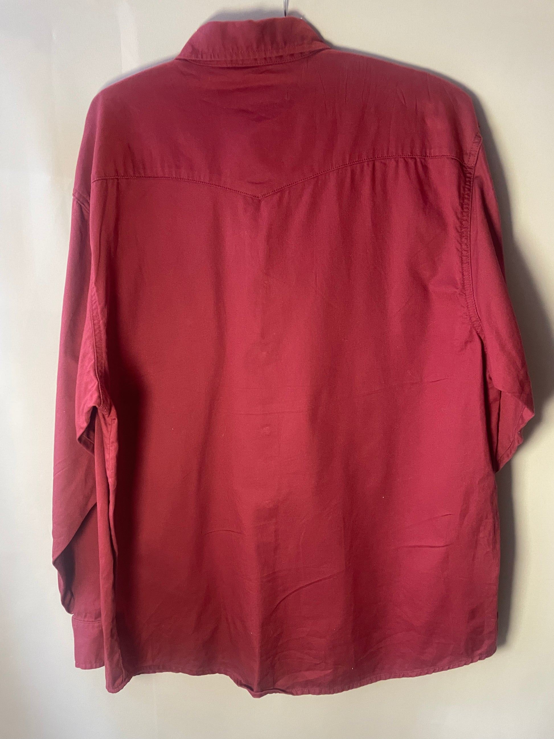 Chemise cowboy XL