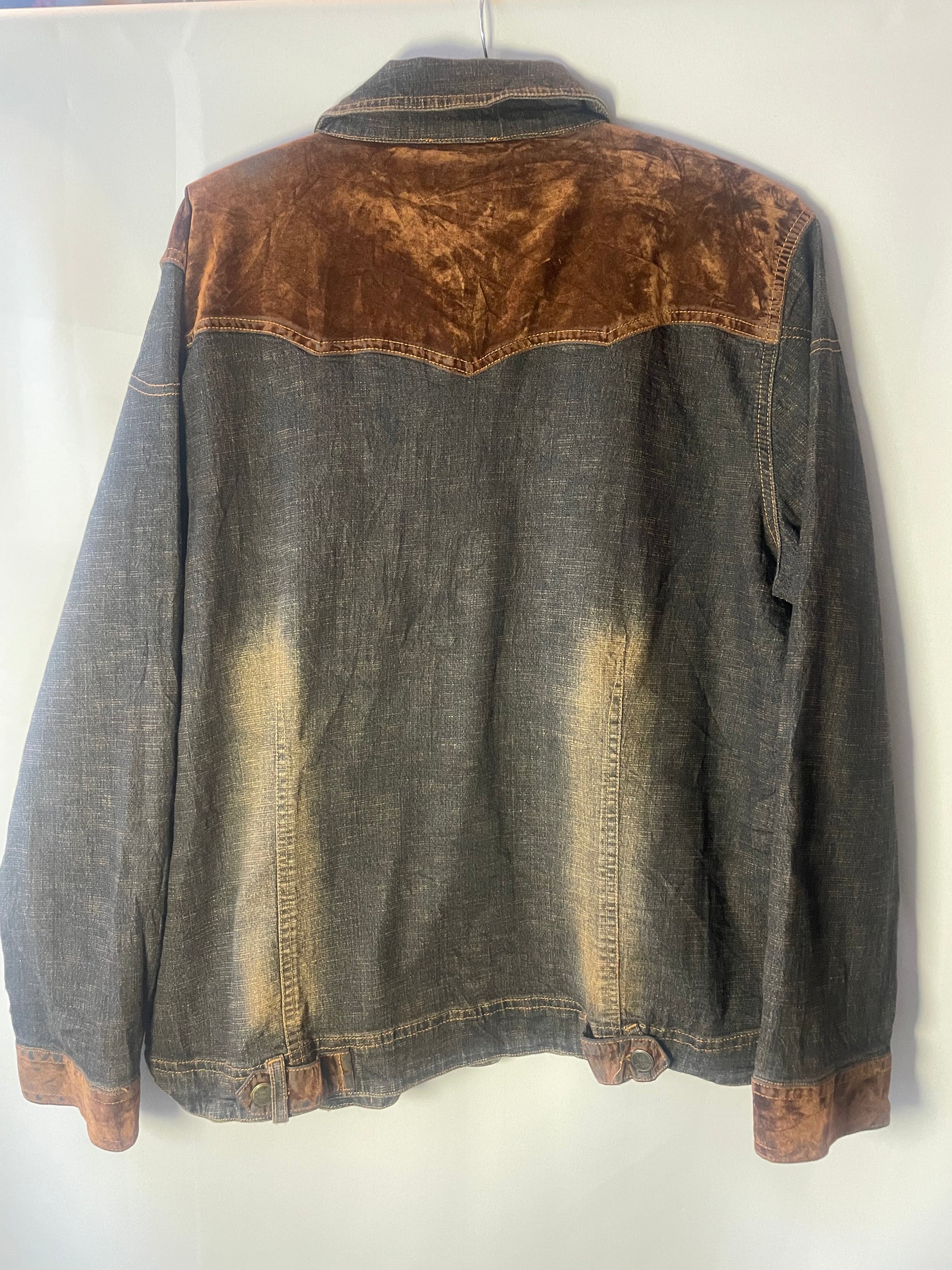 Veste jeans cowboy XXL