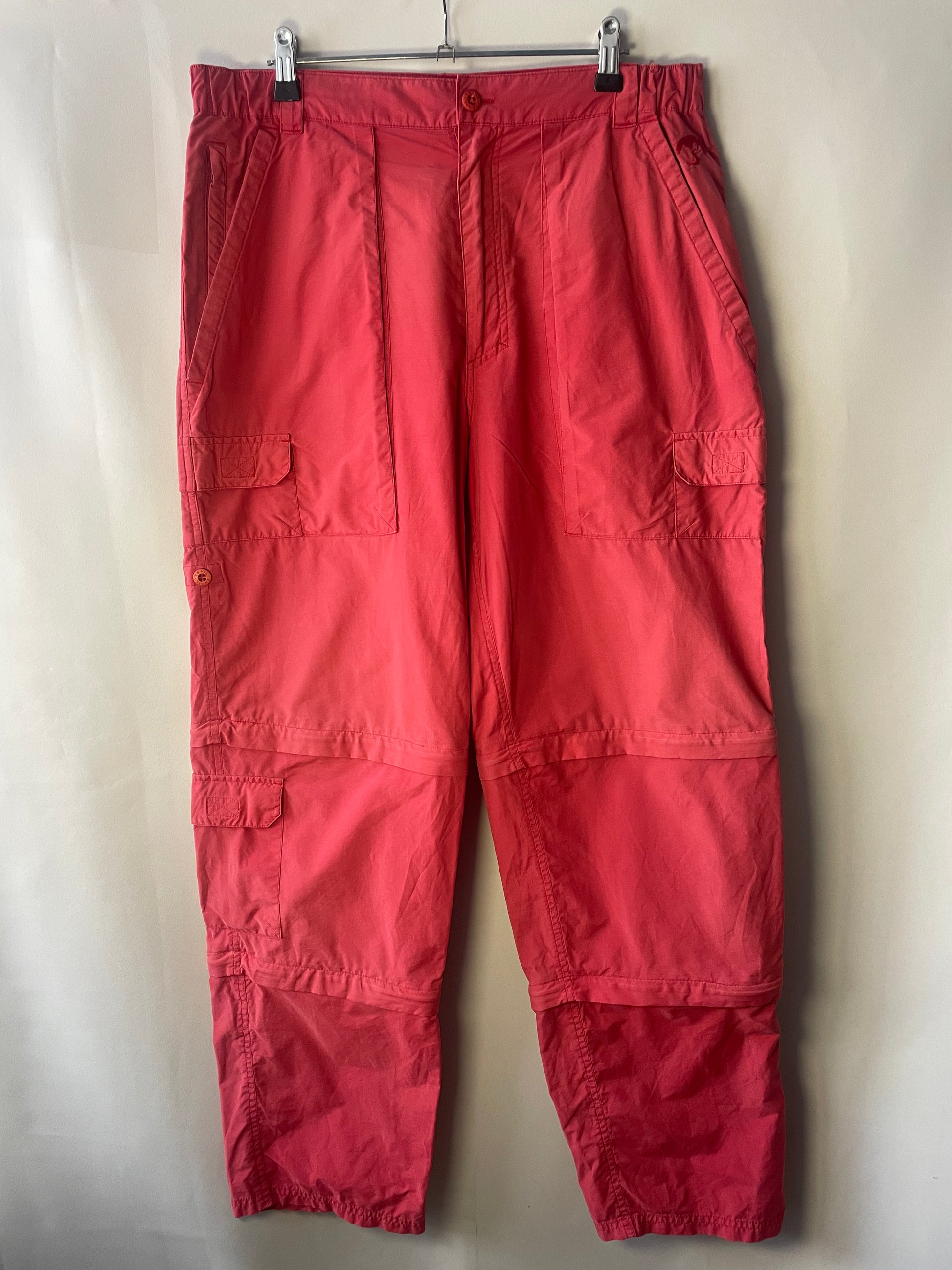 Cargo clair rouge M